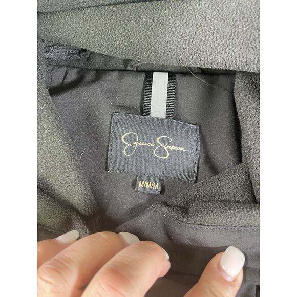 Jessica Simpson Black Softshell Jacket Women Size Medium - Picture 4 of 7